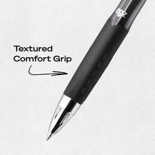 uniball 207 Gel Pens, Black Ink, 0.7mm Medium Point, Retractable, 8 Count - image 4