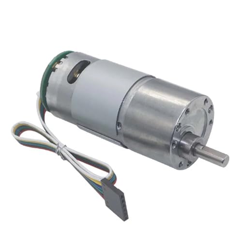 Moteur à engrenages 37GB 545 pour robotique et domotique CC 6V 12V