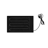 Heating Pad, YJYdadaS 1 Pair Black USB Carbon Fiber Heating Mat 5V USB Electric Heating Element Film...