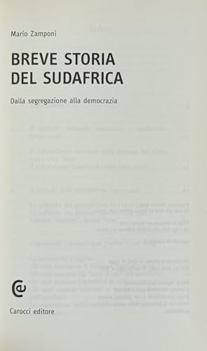 Breve storia del Sudafrica. Dalla segregazione alla democraz