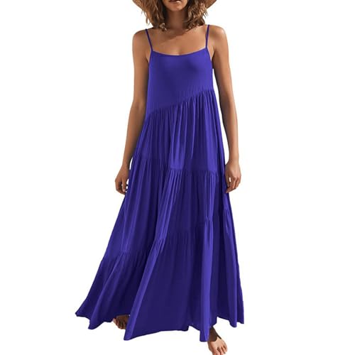 Robe ample à bretelles légère contre la chaleur de l'été - 4