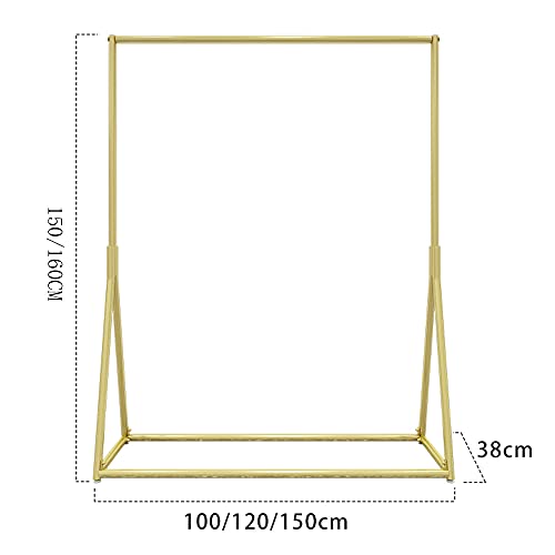Racks d'affichage de vêtements solides au design industriel durable - 3