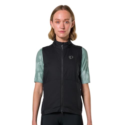 PEARL IZUMI, Women's Expedition Pro Alpha Vest, Wind & Water Repellent Cycling Vest, Form-Fitting with Safety Elements
