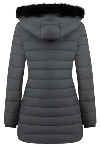 Women's Waterproof Long Puffer Jacket Thickened Down Jacket Warm Winter Coat - Image 3