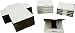 (50) Standard Fold-Up White Cardboard Single CD Jewel Case Mailers - CDBC01 - Shipping Boxes/Containers