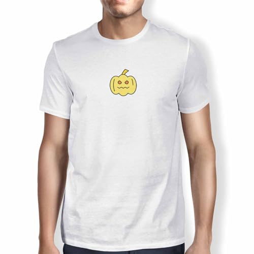 T-Shirt Basique pour Homme Green Fish en Coton Blanc Taille M