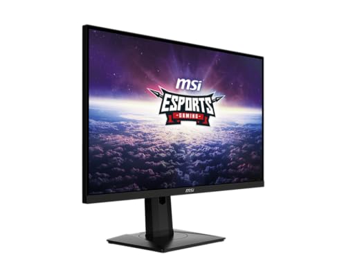 Image of msi G274PF 27-inch IPS 1920 x 1080 (FHD) Computer Monitor, 180Hz, Adaptive Sync, HDMI, Display Port, VGA Port, VESA Mountable, Tilt, Height Adjustable, Speaker, 1ms, Black