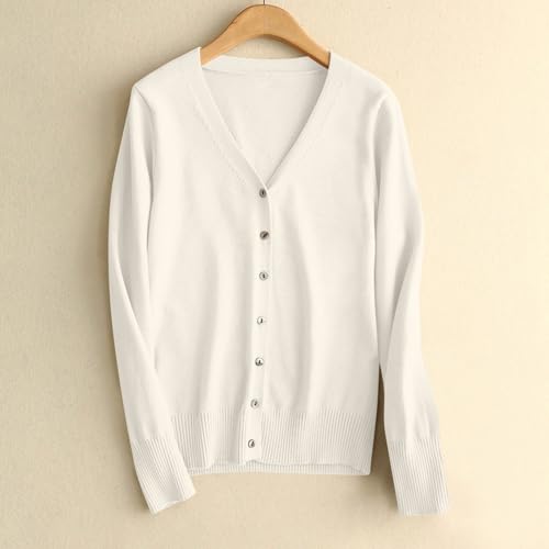 Cardigan Sweaters for Women Trendy Button Down Open Front Cardigans Lightweight Long Sleeve Fall Outfits Clothes4