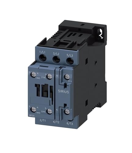 Contacteur 3RT2026-1FB40 Siemens Sirius pour commande de moteur triphasé