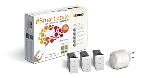 Commande volets roulants connectés Bticino SAM3602KIT pour centraliser et lever à distance