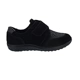 Schuhweite:: M Waldläufer M-IRA Halbschuh, Denver Krokusstretch, schwarz, OrthoTritt, Weite M 815M32-302-001 Schwarz Gr. 40