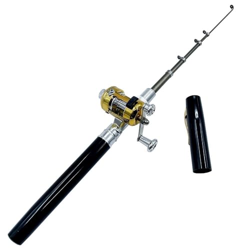 Matériel de pêche combiné canne à pêche et moulinet télescopique - 5