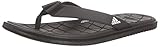 Schaftstoff: Kunststoff adidas Herren Caverock Cf Zehentrenner, Negro / Blanco / Negro (Negbas / Ftwbla / Negbas), 38 EU