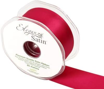 Eleganza Double Faced Satin 10mm x 20m Pistachio No.27, 10 mm x 20 m