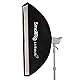 SMALLRIG LA-R30120 Softbox 30 x 120cm / 11,8 x 47,2, Rechteckige Studio-Softbox mit Diffusor und Wabengitter, für Bowens Mount COB-Videolicht, Blitzlicht, für SMALLRIG für Neewer für Aputure-4200
