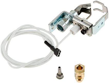 MOOTVGOO Universal Pilot Burner Ignitor for Intermittent Pilot Application, Compatible with Sterling, Raypak, Honeywell Natural Gas Furnace Pilot Burner Ignitor Assembly