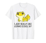 Mi piacciono davvero i gechi leopardi. Divertente design geco leopardo animale domestico per bambini e adulti. Perfetto per i proprietari di lucertole che hanno un geco leopardo come animale domestico