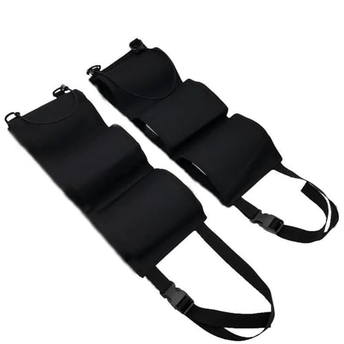 haoguizheng 2Pcs Seat Back Gun Rack, Gun Sling Bag, Front Seat Gun Organizer Holder for Hunting Rifles