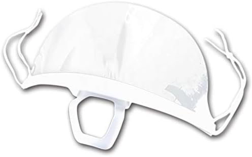 SR-CN 10pc Plastic Transparent Environmental Mouth Mask For Restaurant Microblading Accessories Tattoo Tools Permanent Makeup Supplies (Color : Transparent)