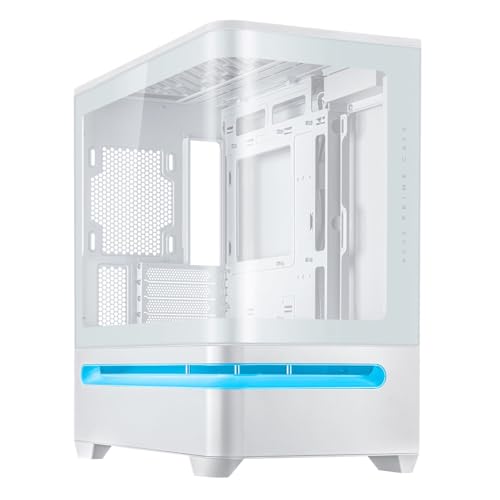 Amazon | ASUS Prime AP202 Micro-ATX PCケース 湾曲したガラスパネル