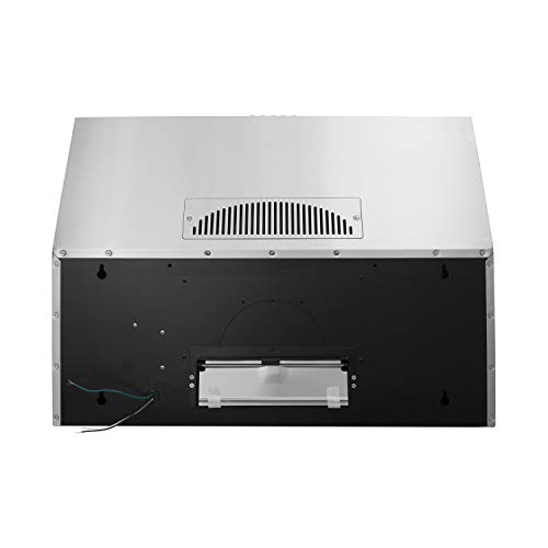 VESTA Chicago 750CFM Powerful 30'' Under Range Hood With Seamless Stainless Steel Body
