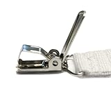 Molly Mutt Adjustable Couch Cover Straps, Extra Security and Keeps Sofa Covers in Place, Attaches Easily to The Couch Cover, Durable, Pack of 3, White