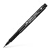 Faber-Castell Wallet of 4 PITT Artist Pens - Black (199)