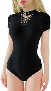 LittleForBig Cotton Romper Onesie Pajamas Bodysuit - Goth Tease Onesie
