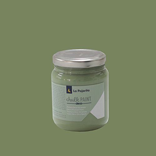 La Pajarita 104537 Pintura para Decoración y DIY, Chalk, 1, Verde Bambú