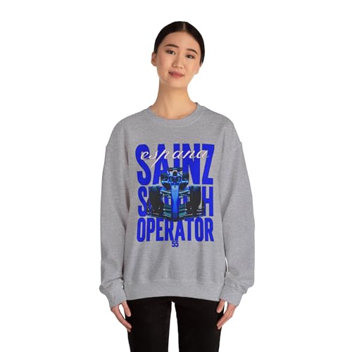 Sainz Inspired Racing Sweatshirt, Motorsports Merch, Racing Team Shirt, Vintage Race Sweatshirt, Smooth Operator Sweatshirt3