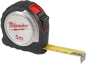 Milwaukee Compact 4932451638 - Cinta métrica (5 m, 19 mm), color negro y rojo