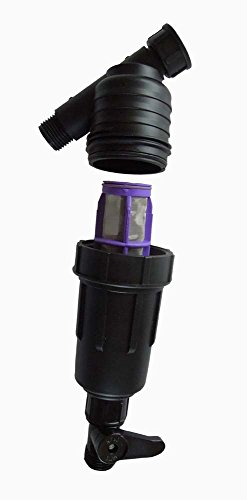 Mr. Soaker Hose Drip Irrigation 200 Mesh Stainless Steel Wye Filter with Drain Valve