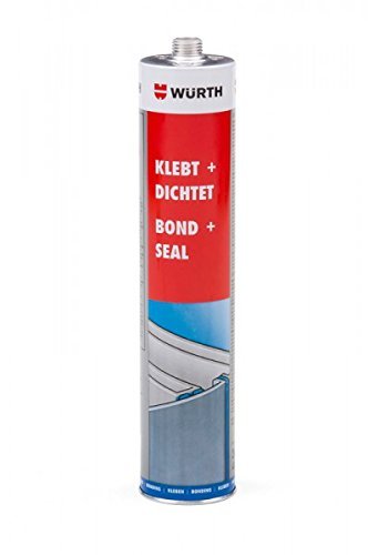 Wurth Bond & Seal Flexible PU Adhesive and Sealant in White 300ml by Wurth
