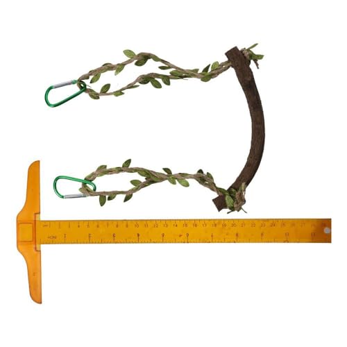 GetCoupon Brinquedo de pendurar com corda de papagaio, brinquedo interativo e divertido de poleiro p