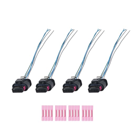 VECTOAUTO 4Pcs Wires Ignition Coil Connector Wiring Plug Pigtail Harness Compatible with 2016-2022 Buick Encore Chevy Cruze Malibu Equinox Volt GMC Terrain L4 1.4L 1.5L 1.6L