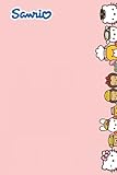  Sanrio Notebook: Sanrio Notebook Journal Gift,120 Lined Paper Book for Writing, Perfect Present for Fans, Notebook Diary 6 X 9 Inches