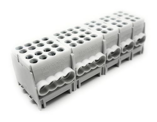 Pollmann Hauptleitungs-Abzweigklemme HLAK 25-5/18 GR-S, 1 Stück