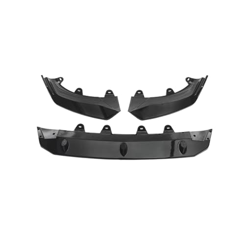 NTING Front Lip Compatible with BMW IX3 X3 G01 X4 G02 20d 30i 30d M40i M40d 2022-2024 Air Dam Front Bumper Lip Spoiler Body Kit Splitter Lower Chin Protector, 3PCS/Set Glossy Black by NTING - Image 4