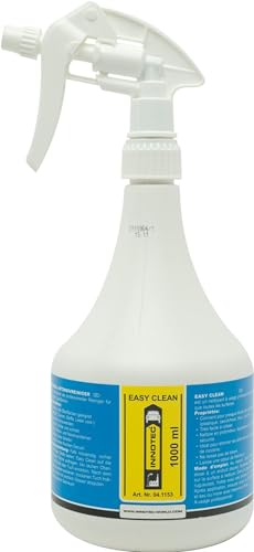 Innotec Easy Clean Detergente universale liquido – rimuove nicotina, grasso, sporco, sale antigelo, silicone, fuliggine, sporco, nicotina e residui di insetti, 1 flaconi spray da 1000 ml