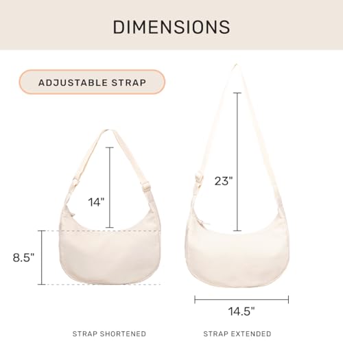 Jadyn Crescent Bag, Large Crossbody for Women – Comfortable, Versatile Anti-Theft Shoulder Bag for Travel, Everyday Use4