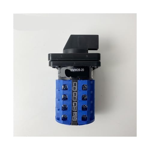 Interruptor de leva LW26-20/4 de 5 posiciones 20A y 4 polos 5
