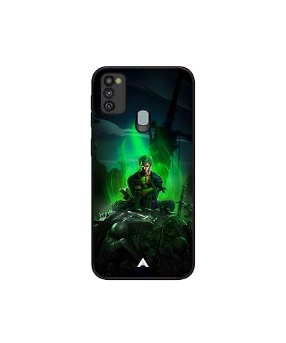 Image of Premium Anime 1 Case for Samsung Galaxy M30s (Glossy Finish) Soft-Touch Metal TPU Back Cover, Shockproof, Designer, Aesthetic Mobile Phone Case