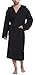 Produktbild Ladeheid Herren Frottee Bademantel aus 100% Baumwolle LA40-101(Schwarz (D16), XL)