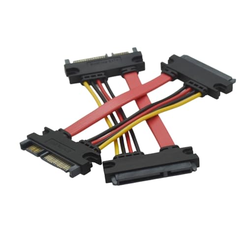 Cable extensión SATA 22 Pin macho a hembra 50 cm miniatura 5