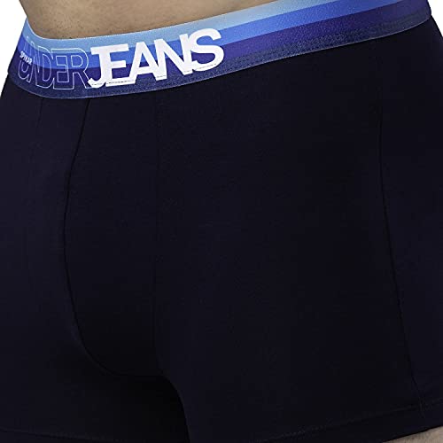 Image of Underjeans Men Cotton Blend Trunk - Pack of 2