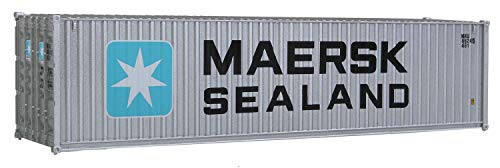 Walthers SceneMaster HO Scale Model of  Maersk Sealand (Silver, Blue, White) 40