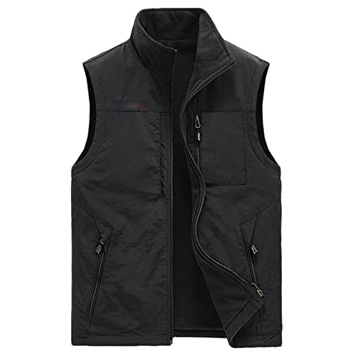 Gilet réversible en polaire homme XXL : ne choisissez plus entre chaud et léger
