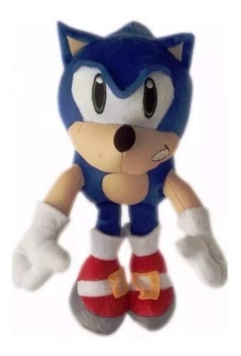 Boneco Pelúcia Sonic Grande 36 Cm Antialérgico