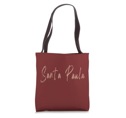 Bolso tote elegante vintage de Santa Paula, California miniatura 1