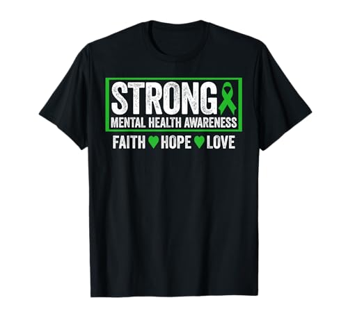 Mental Health Awareness Camiseta Mental Health Awareness Strong Camiseta
